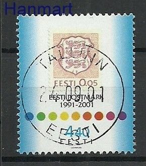 Znaczek Estonia 2001 Mi 414 Stemplowane