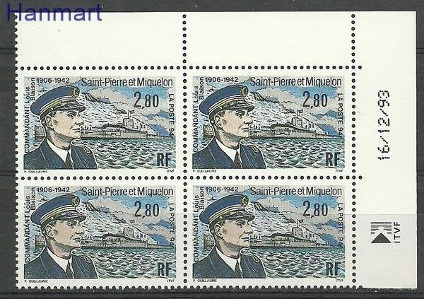 Znaczek Saint-Pierre i Miquelon 1994 Mi 670 Czyste **