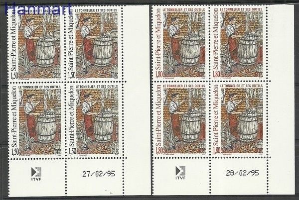 Znaczek Saint-Pierre i Miquelon 1995 Mi 690-691 Czyste **
