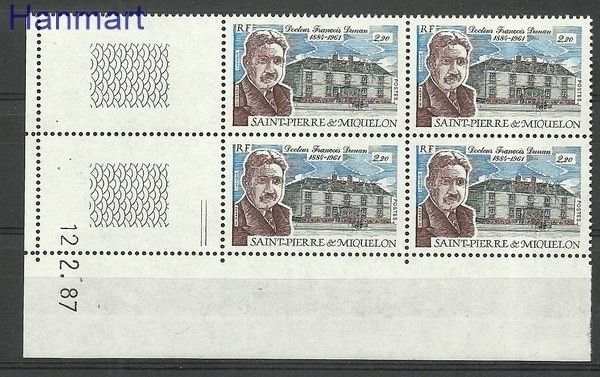 Znaczek Saint-Pierre i Miquelon 1987 Mi zf 544 Czyste **