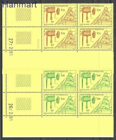 Znaczek Saint-Pierre i Miquelon 1991 Mi zf 609-610 Czyste **