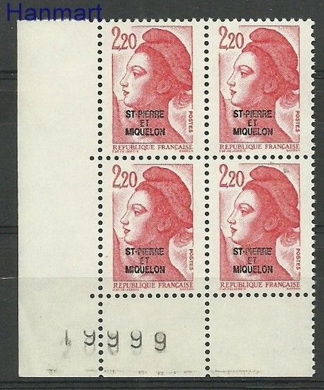 Znaczek Saint-Pierre i Miquelon 1986 Mi 532 Czyste **