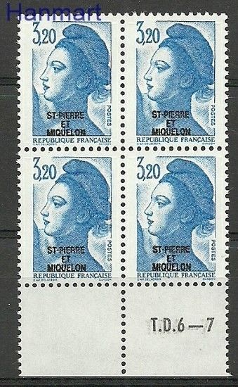 Saint-Pierre i Miquelon 1986 Mi 534 Czyste **
