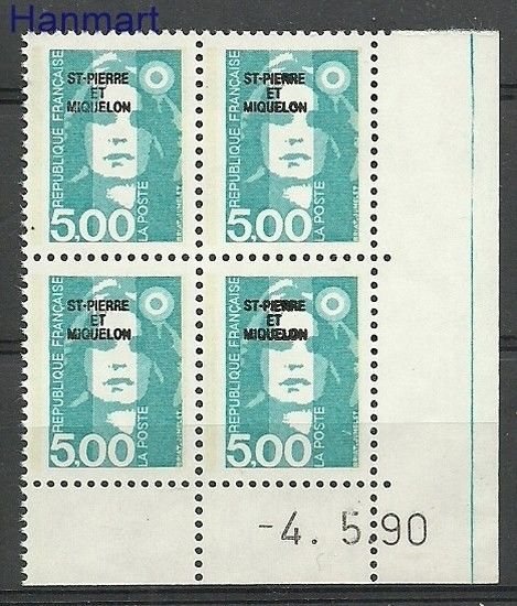 Znaczek Saint-Pierre i Miquelon 1990 Mi 599 Czyste **