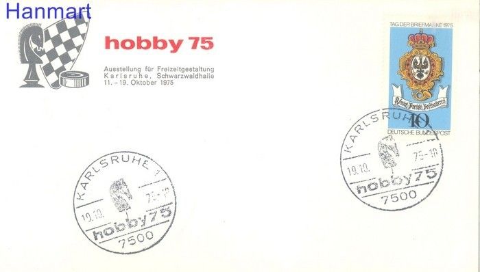 Znaczek Niemcy 1975 FDC