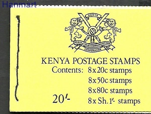 Znaczek Kenia 1988 Mi mh 415+417+419-420 Czyste **