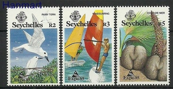 Znaczek Seszele 1985 Mi 580-582 Czyste **