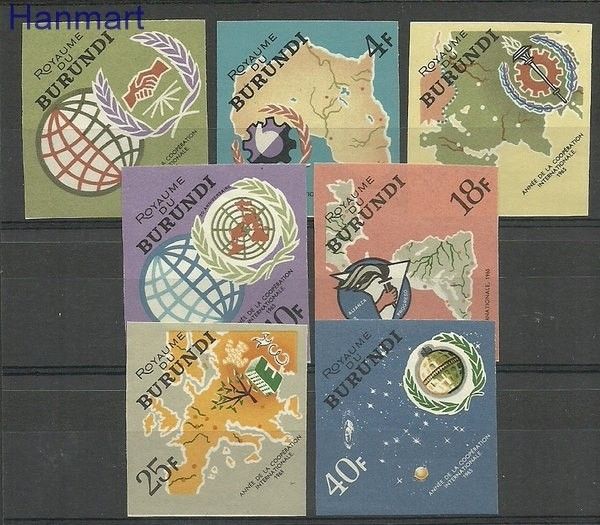 Znaczek Burundi 1965 Czyste **