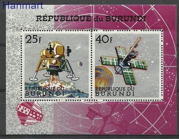Znaczek Burundi 1968 Mi bl 27 Czyste **