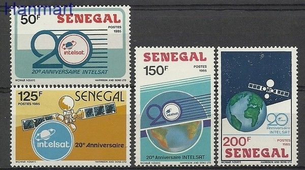 Znaczek Senegal 1987 Mi 923-926 Czyste **