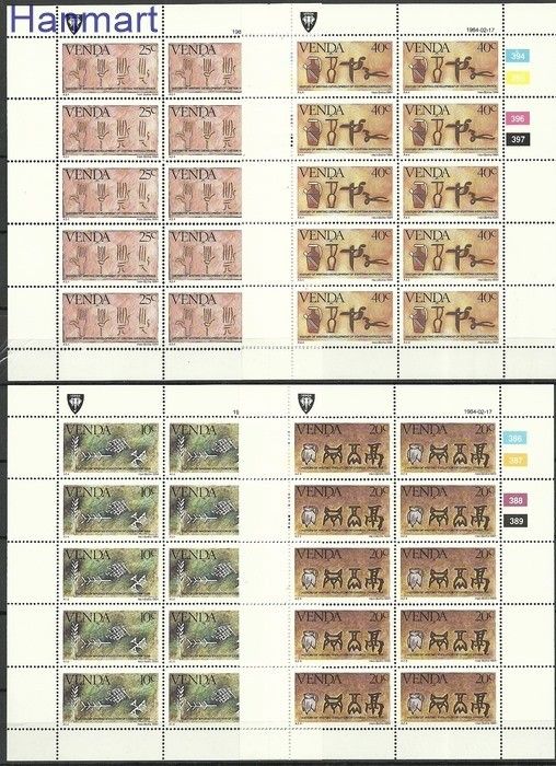 Znaczek Venda 1984 Mi 86-89 Czyste **