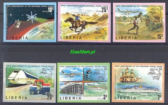 Znaczek Liberia 1974 Czyste **