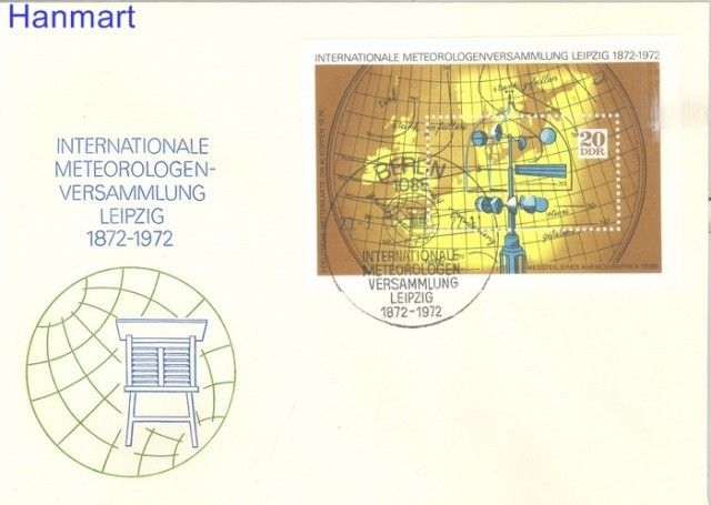 Znaczek Berlin Niemcy 1972 Mi bl 34 FDC