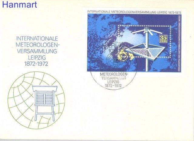 Znaczek Berlin Niemcy 1972 Mi bl 35 FDC