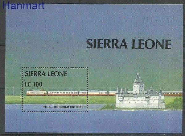 Znaczek Sierra Leone 1987 Mi bl 64 Czyste **