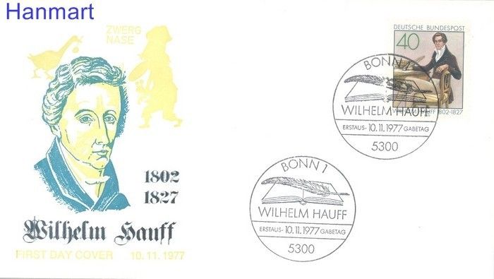 Znaczek Niemcy 1977 FDC