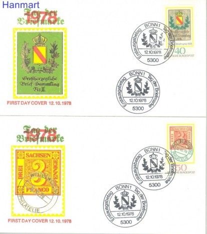 Znaczek Niemcy 1978 FDC