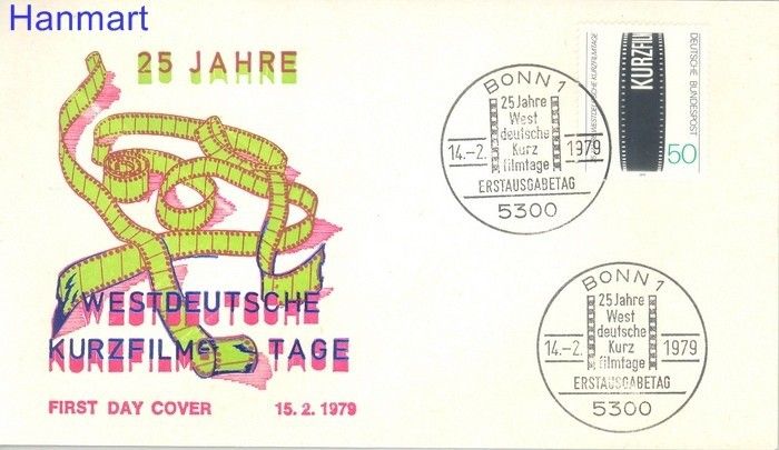 Znaczek Niemcy 1979 Mi 1003 FDC