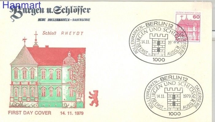 Znaczek Berlin Niemcy 1979 FDC