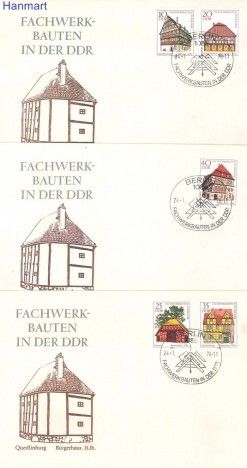 Znaczek NRD / DDR 1978 Mi 2294-2298 FDC