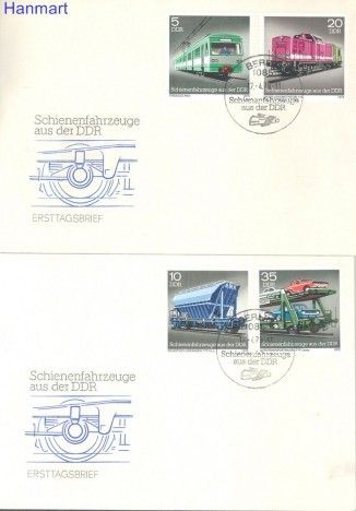 Znaczek NRD / DDR 1979 Mi 2414-2417 FDC