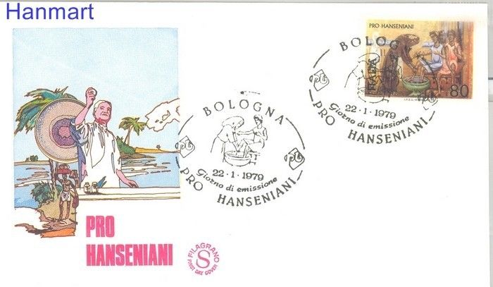 Znaczek Włochy 1979 Mi 1638 FDC