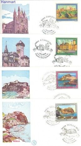 Znaczek Włochy 1979 Mi 1648-1651 FDC