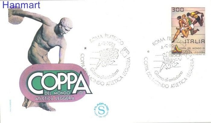 Znaczek Włochy 1981 Mi 1770 FDC