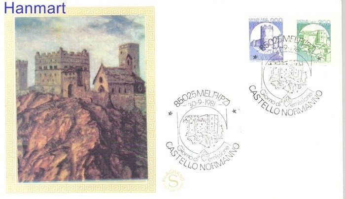 Znaczek Włochy 1981 Mi 1776-1777 FDC
