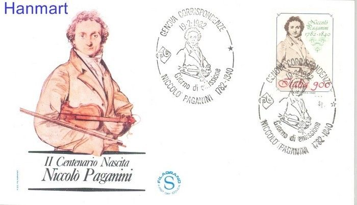 Znaczek Włochy 1982 Mi 1788 FDC