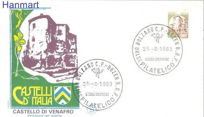Znaczek Włochy 1983 Mi 1848 FDC