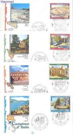 Znaczek Włochy 1984 Mi 1891-1894 FDC