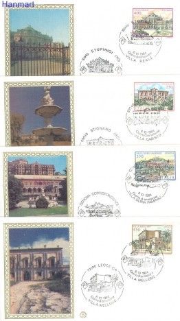 Znaczek Włochy 1984 Mi 1898-1901 FDC