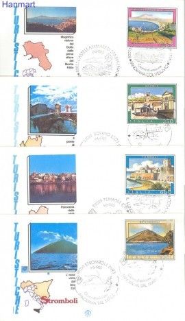 Znaczek Włochy 1985 Mi 1922-1925 FDC