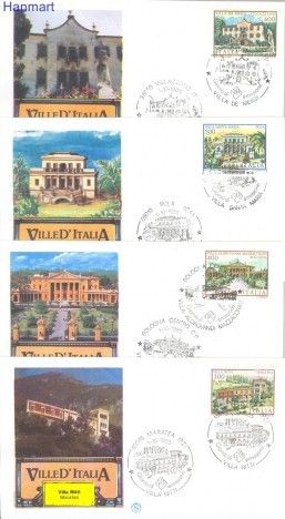 Znaczek Włochy 1985 Mi 1940-1943 FDC