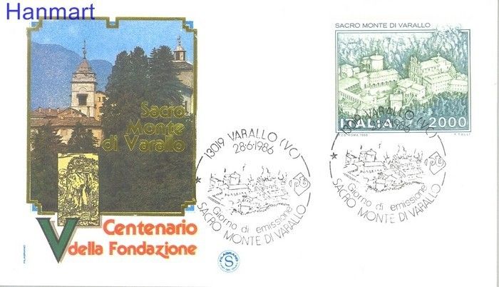 Znaczek Włochy 1979 Mi 1979 FDC