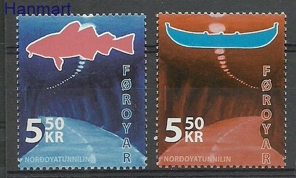 Znaczek Wyspy Owcze 2006 Mi 572-573 Czyste **