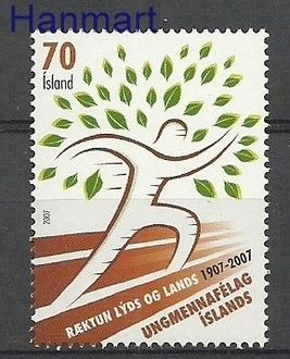 Znaczek Islandia 2007 Mi 1161 Czyste **