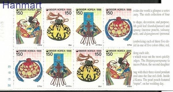 Znaczek Korea Południowa 1992 Mi 1906-1909 Czyste **