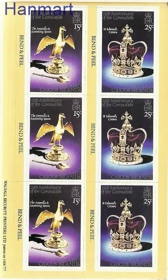 Znaczek Turks i Caicos 1978 Mi 390-392 Czyste **