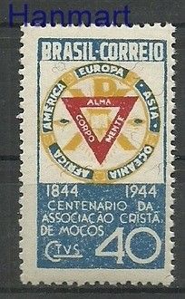 Znaczek Brazylia 1944 Mi 661 Czyste **