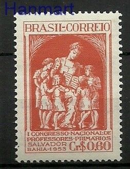 Znaczek Brazylia 1953 Mi 825 Czyste **