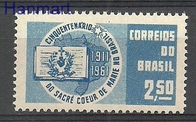 Znaczek Brazylia 1961 Mi 998 Czyste **