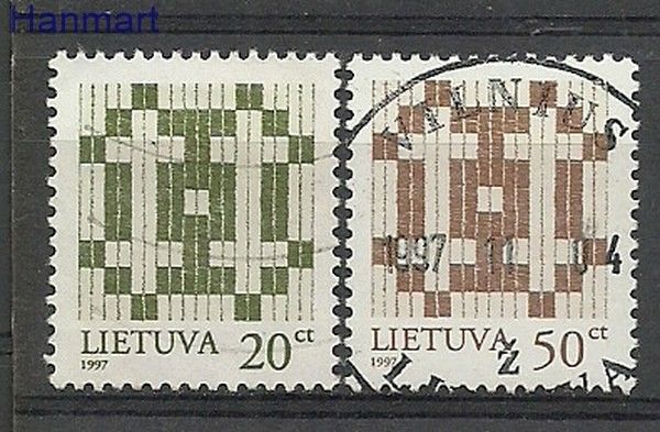 Znaczek Litwa 1997 Stemplowane