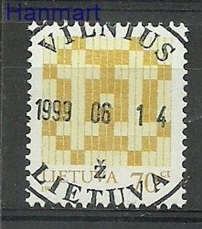 Znaczek Litwa 1999 Stemplowane