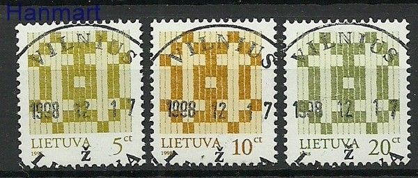 Znaczek Litwa 1998 Stemplowane