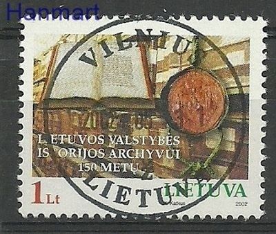 Znaczek Litwa 2002 Mi 789 Stemplowane