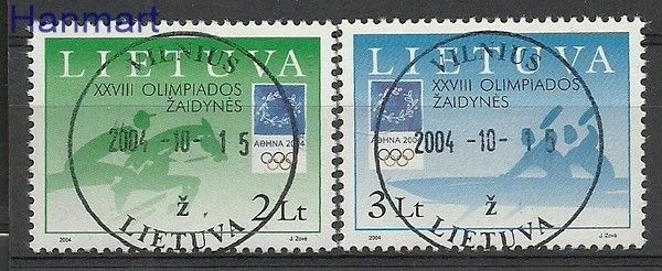 Znaczek Litwa 2004 Mi 855-856 Stemplowane