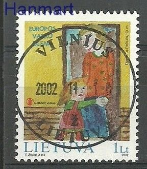 Znaczek Litwa 2002 Mi 806 Stemplowane