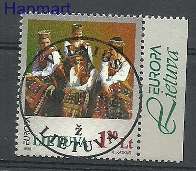 Znaczek Litwa 1998 Mi zf 664 Stemplowane
